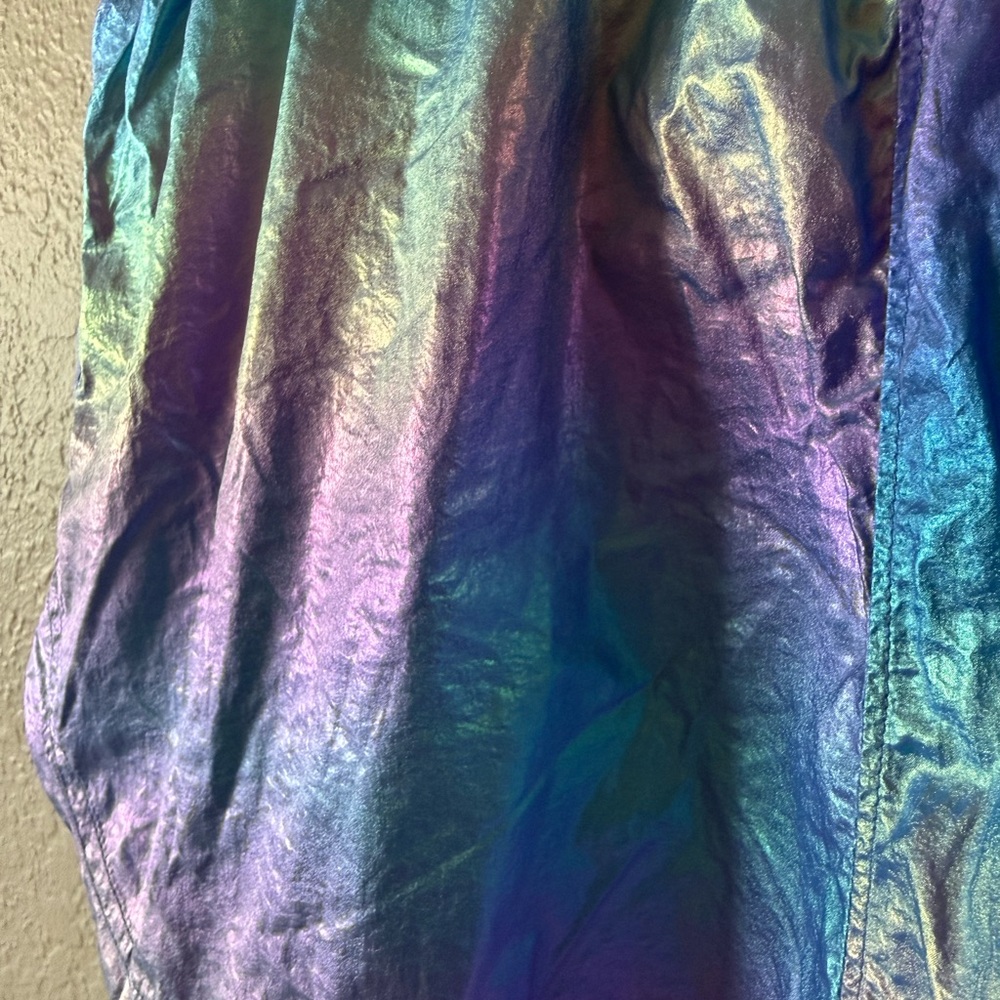 NWT Eleven Venus Williams Light It Up Shorts Size L Blue Iridescent Run Athletic - Picture 3 of 7